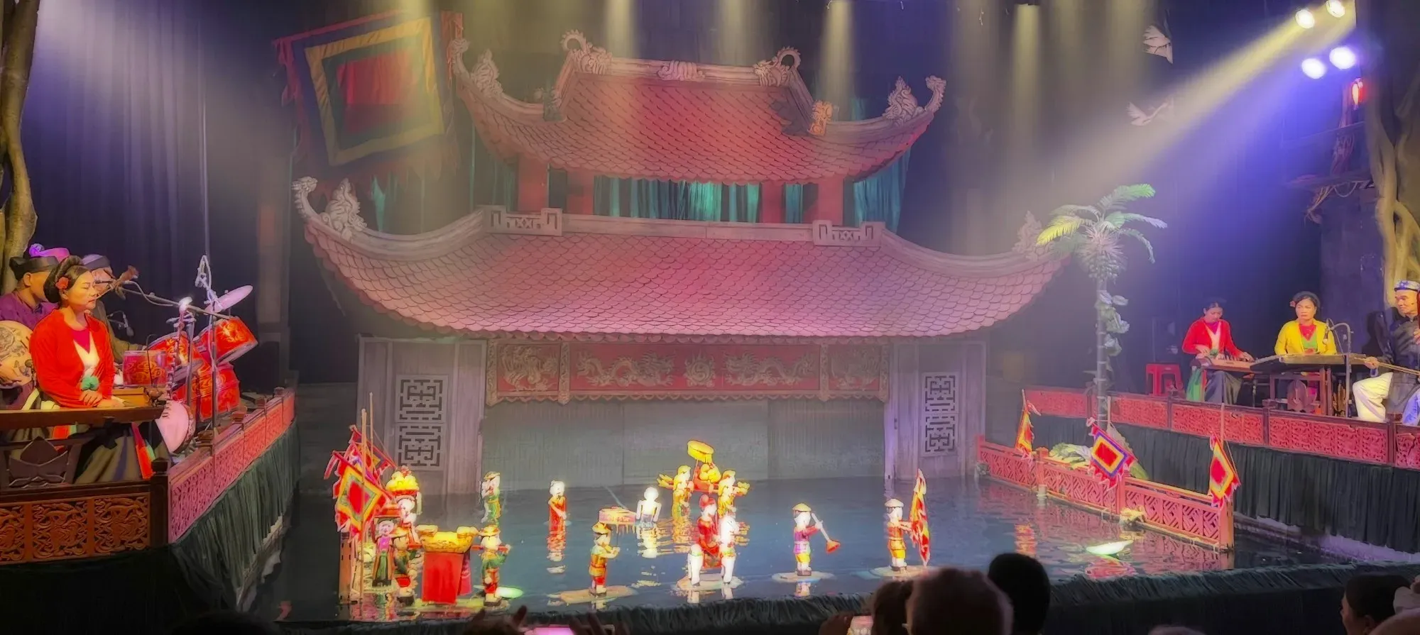 Traditional Water Puppet show.
