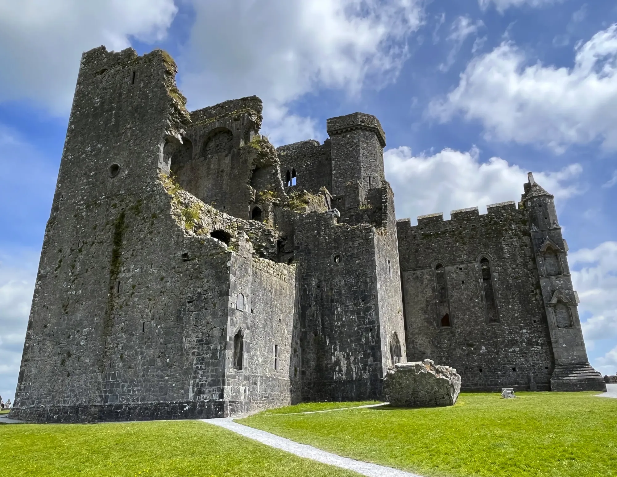 Stony ruins of St. Patrick's